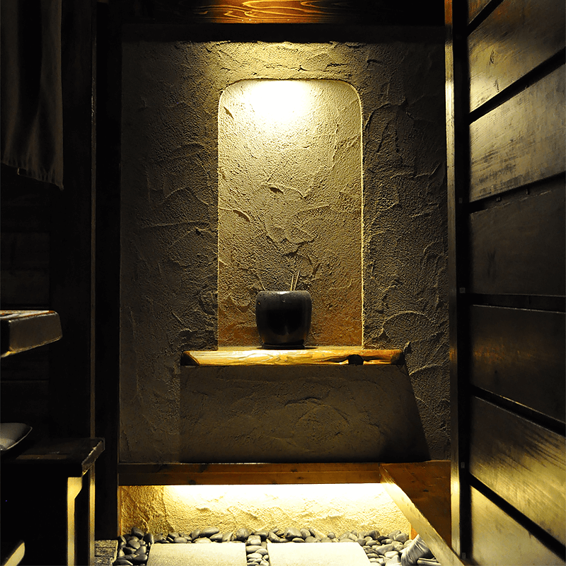 西宮店通路奥の飾り